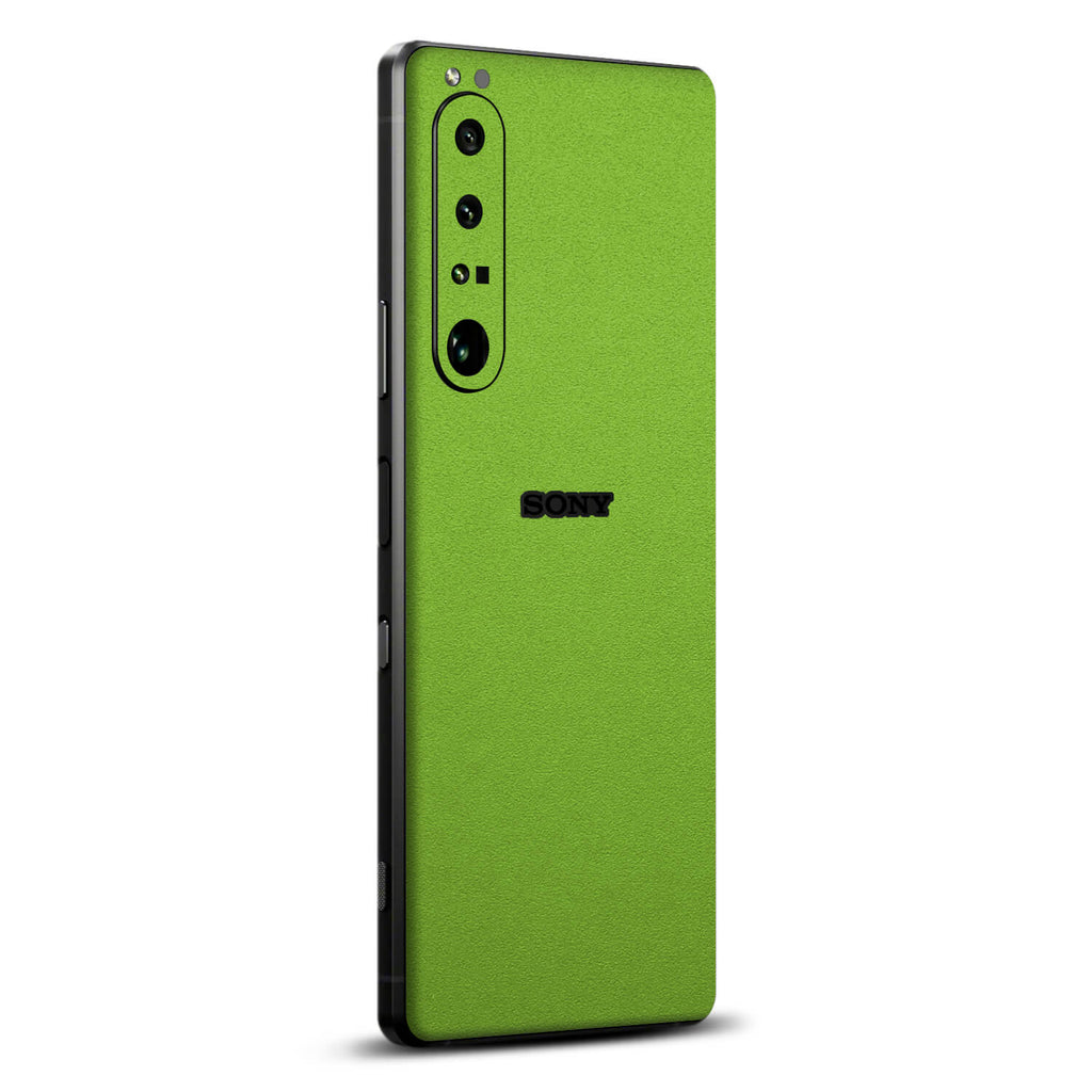 Sony Xperia 1 iv Textured matt green skins