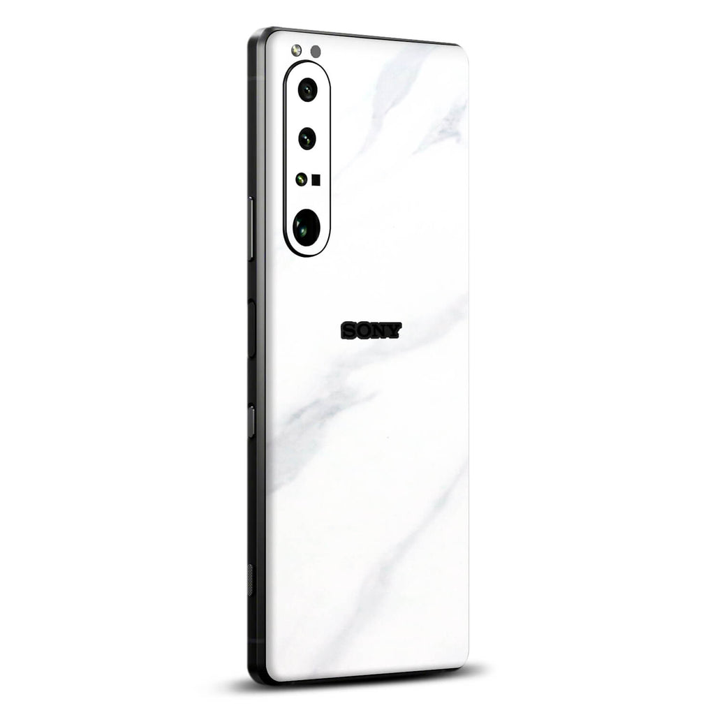 Sony Xperia 1 iii White marble skins