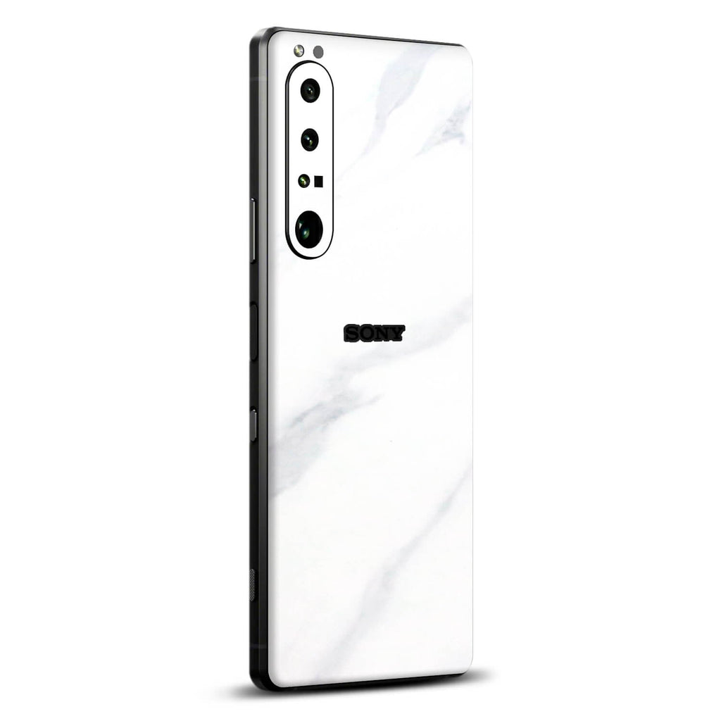 Sony Xperia 1 iv White marble skins