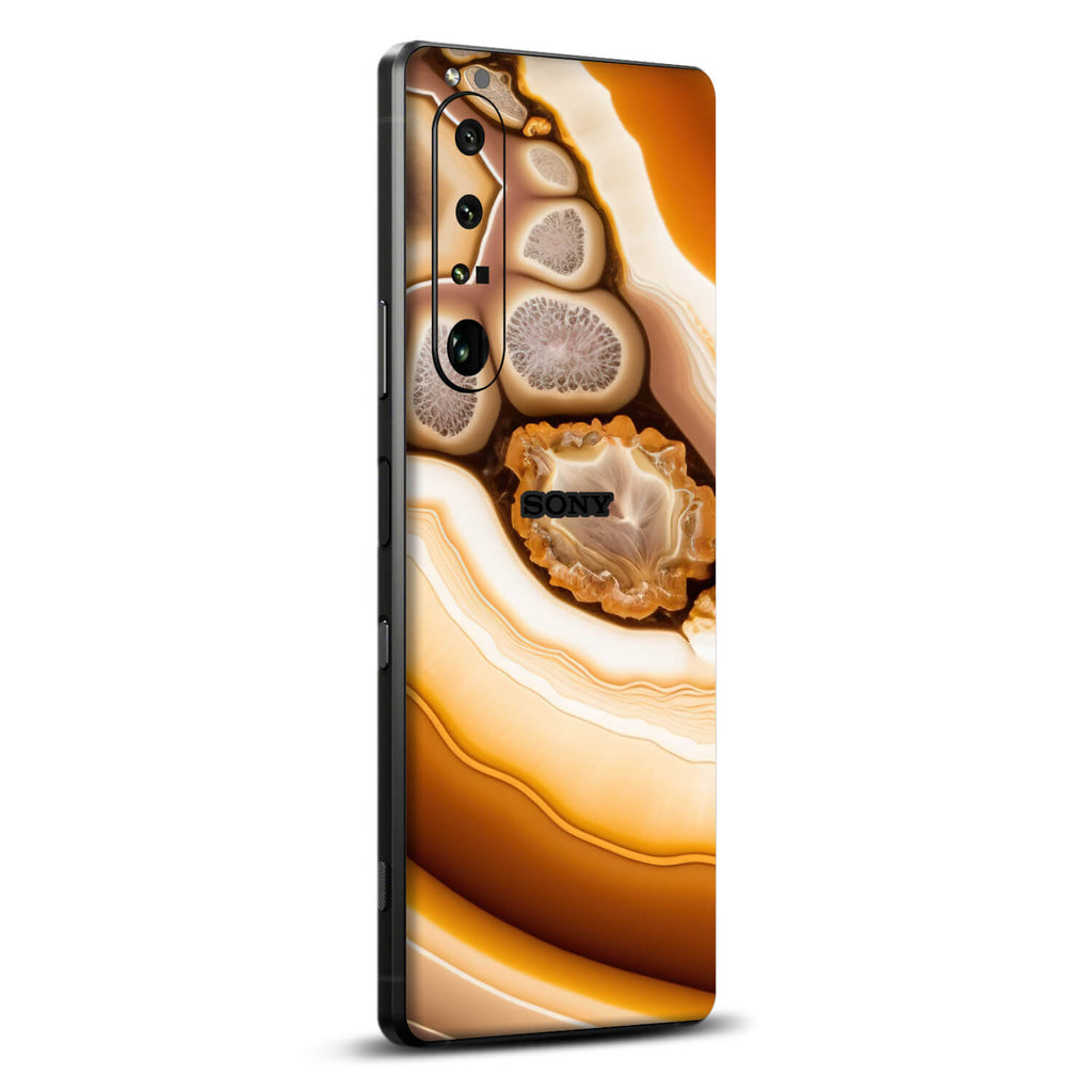 Sony Xperia 1 iv Amber onyx skins