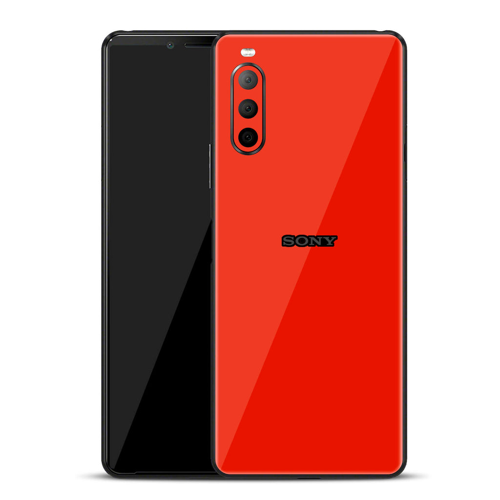 Sony Xperia 10 ii Dragon red gloss skins