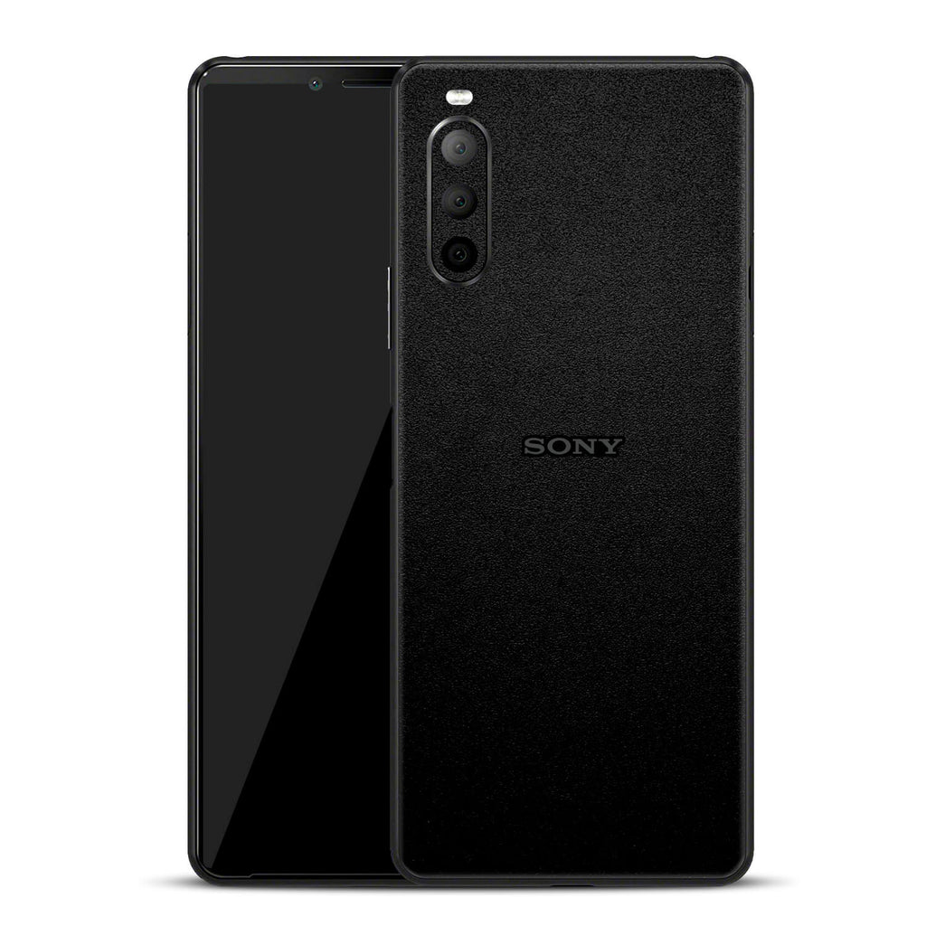 Sony Xperia 10 ii Textured matt black skins