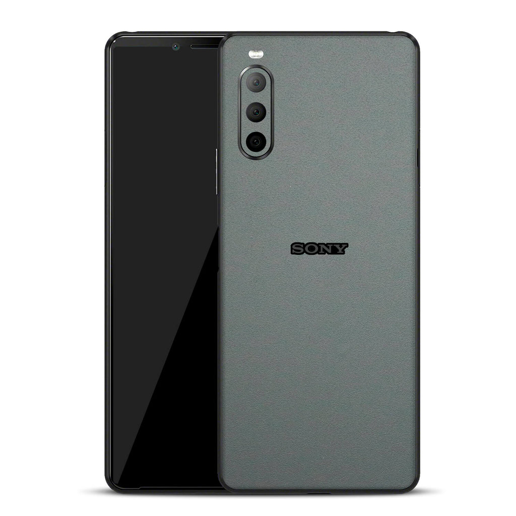 Sony Xperia 10 ii Textured matt grey skins