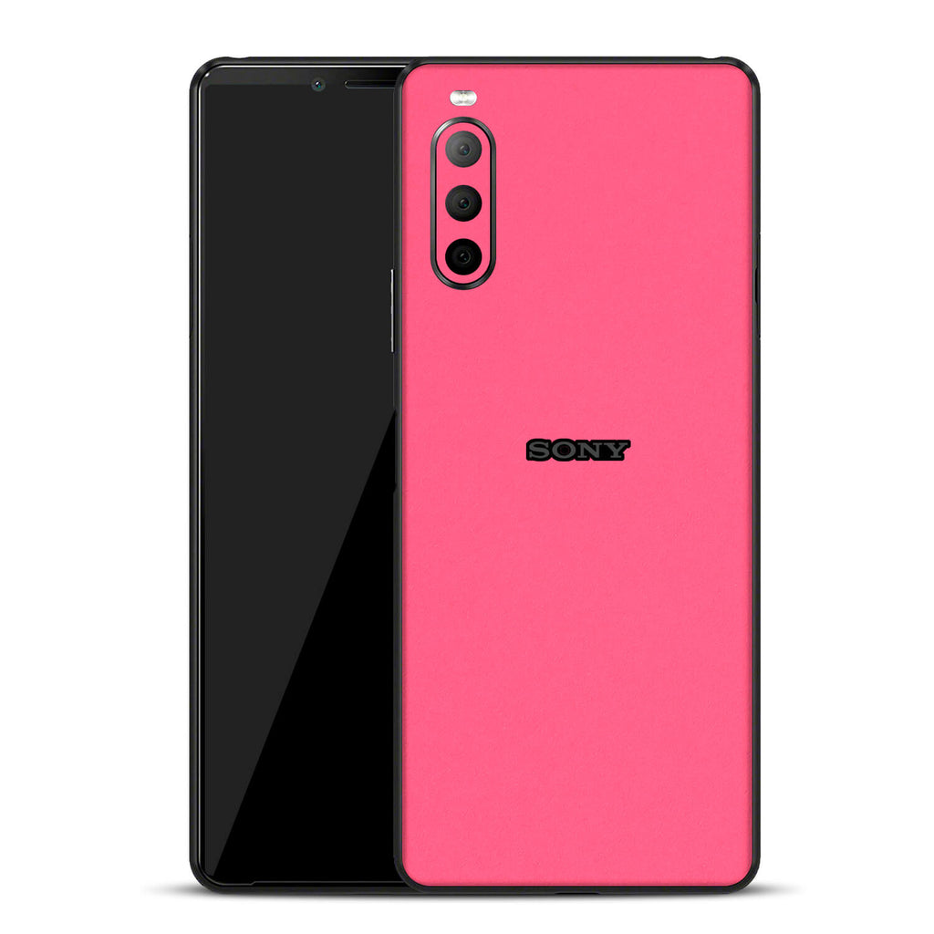 Sony Xperia 10 ii Textured matt pink skins