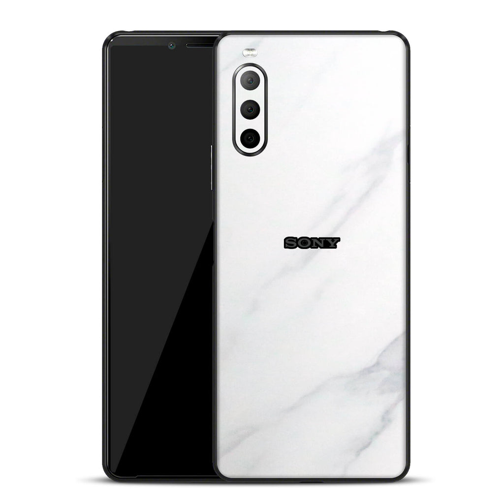 Sony Xperia 10 ii White marble skins