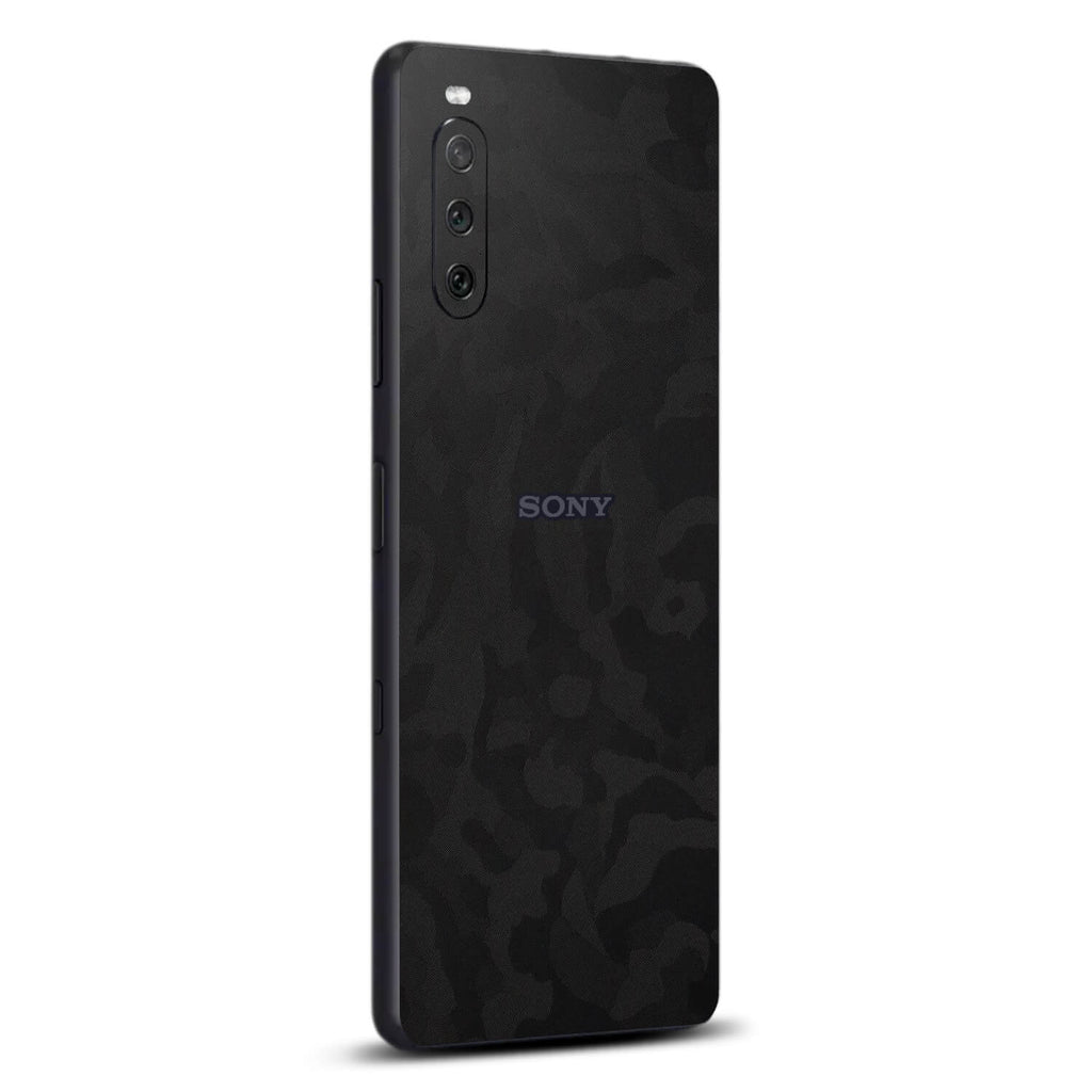 Sony Xperia 10 iii Black camo skins