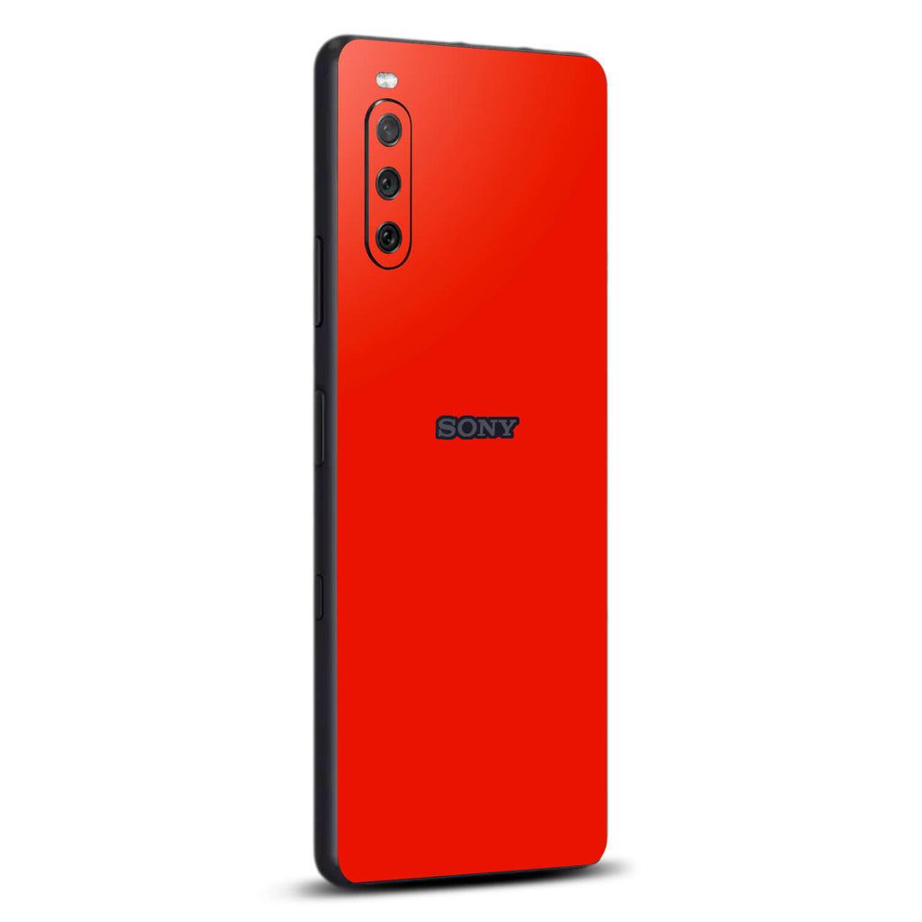 Sony Xperia 10 iii Dragon red gloss skins