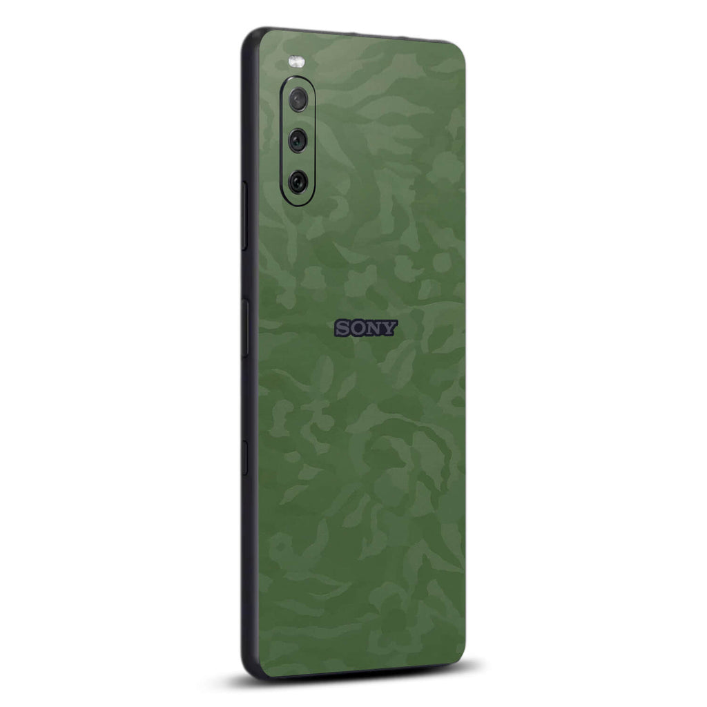 Sony Xperia 10 iii Green camo skins