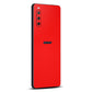 Sony Xperia 10 iii Red carbon fibre skins
