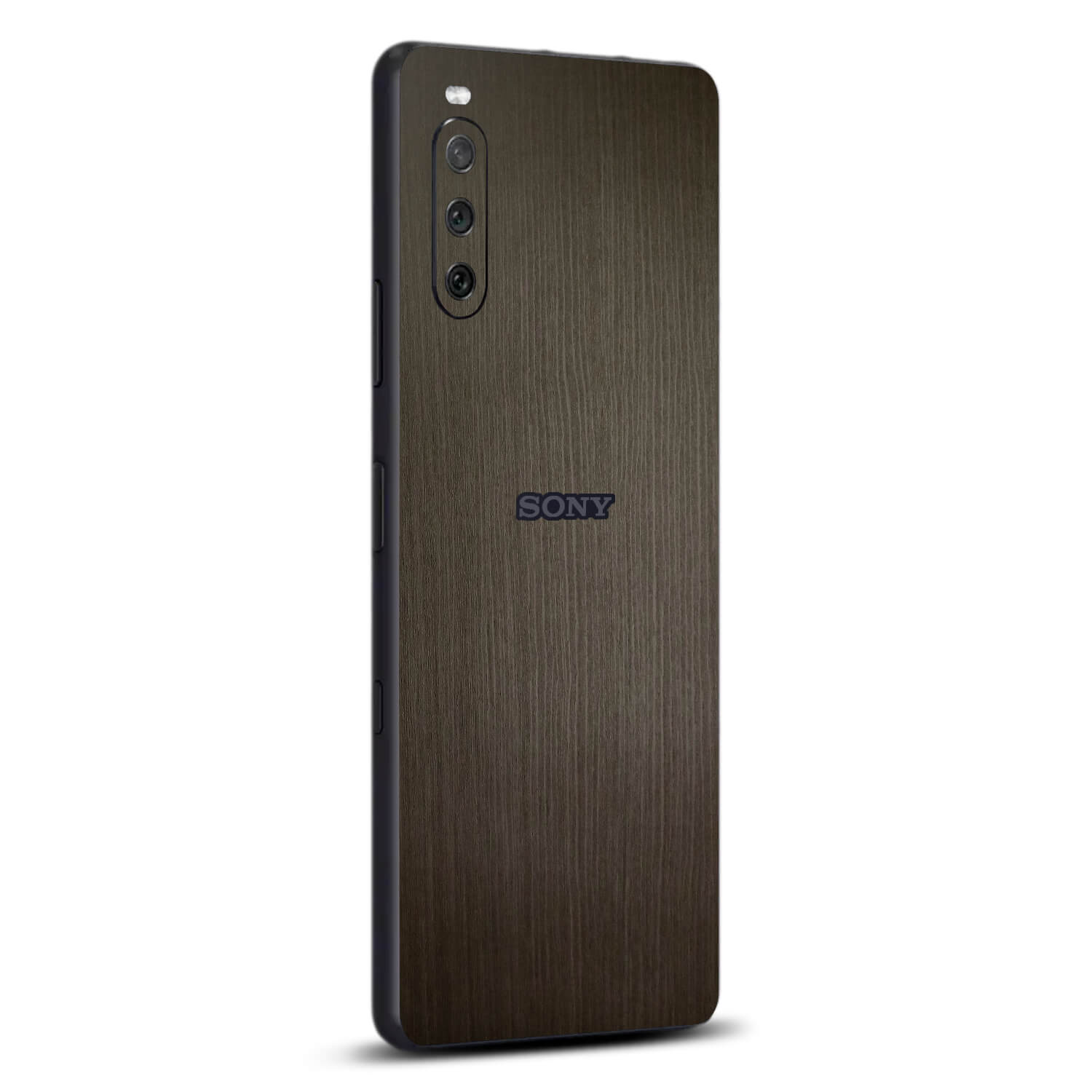 Sony Xperia 10 iii Silverblack wood skins