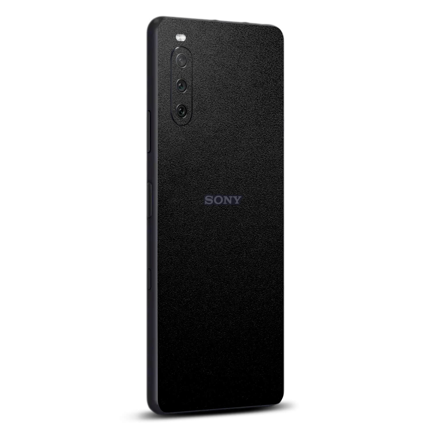 Sony Xperia 10 iii Textured matt black skins