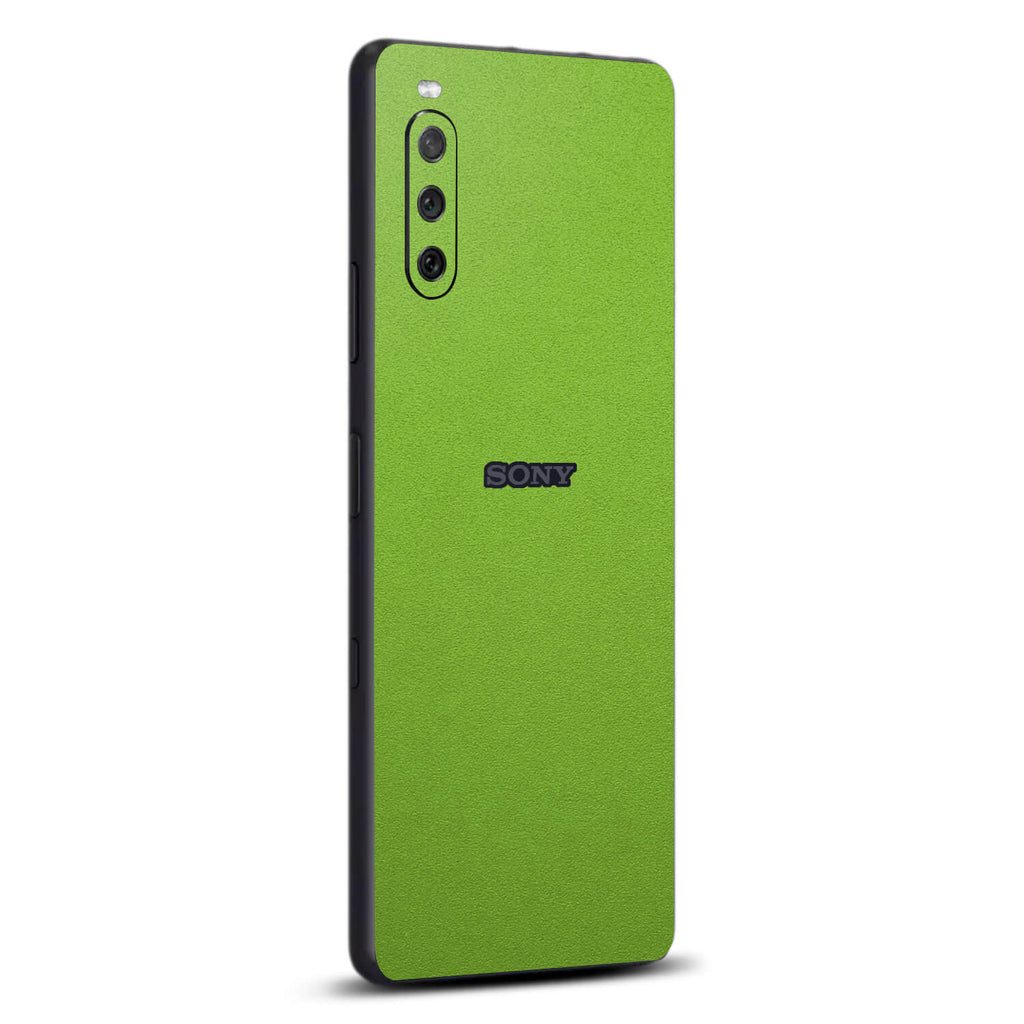 Sony Xperia 10 iii Textured matt green skins