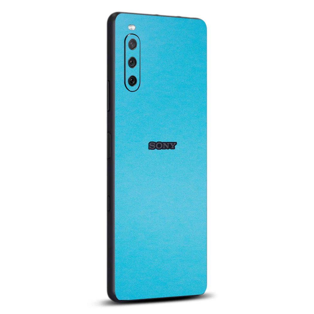 Sony Xperia 10 iii Textured matt light blue skins