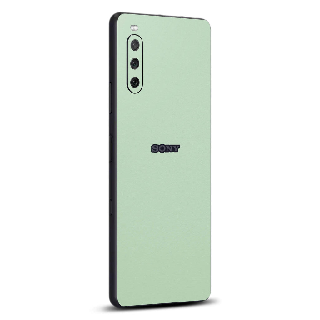 Sony Xperia 10 iii Textured matt mint skins