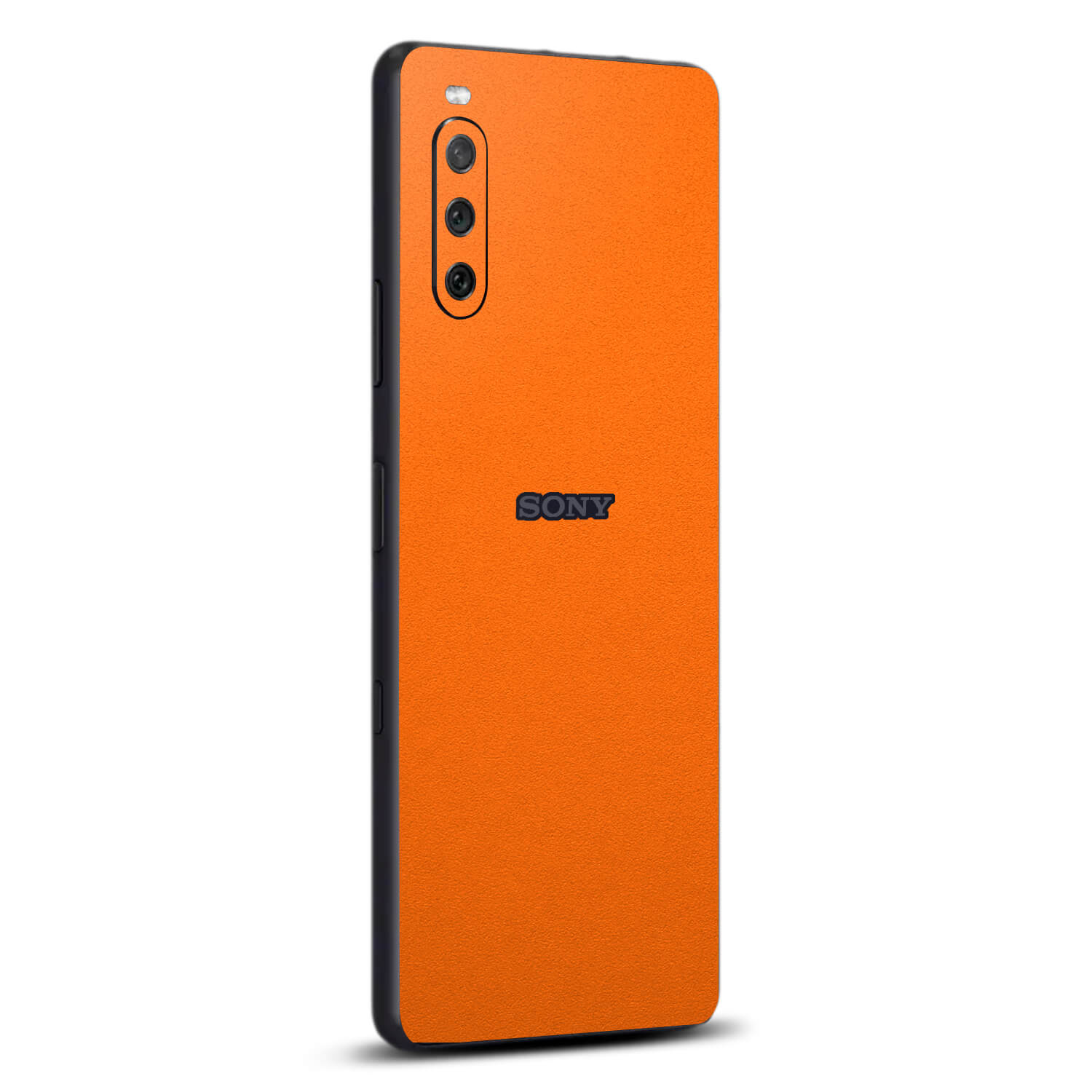 Sony Xperia 10 iii Textured matt orange skins