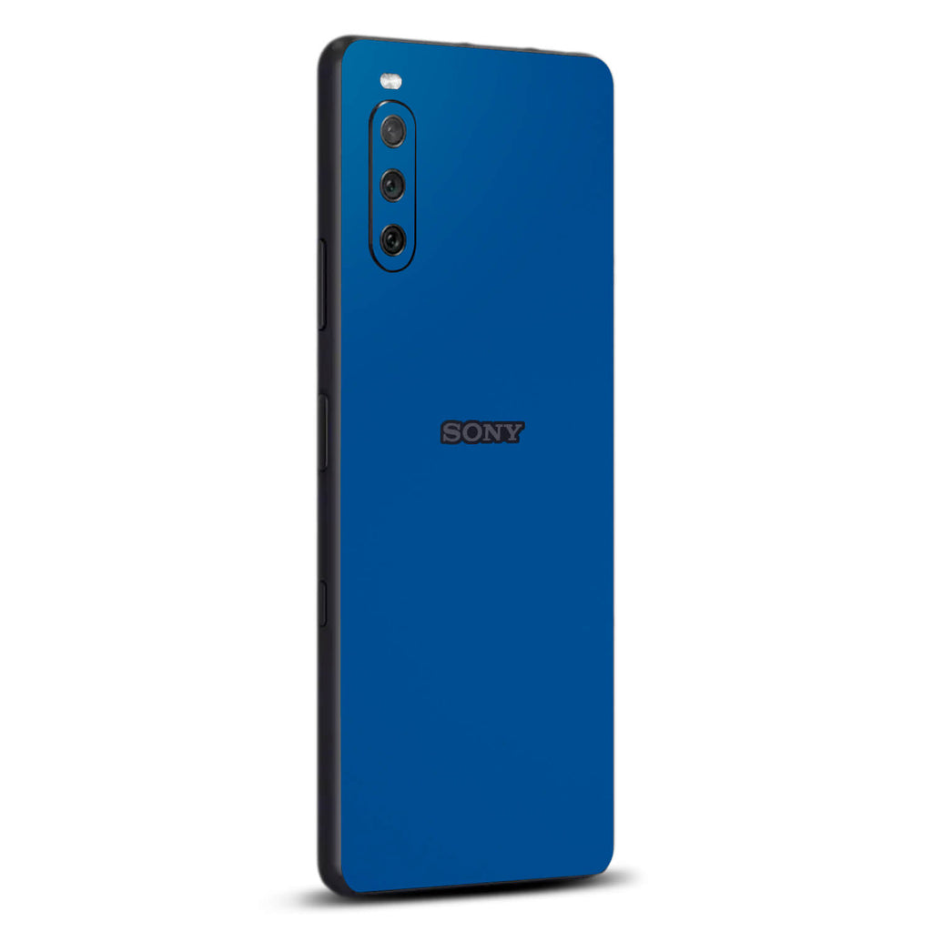 Sony Xperia 10 iii Textured matt royal blue skins