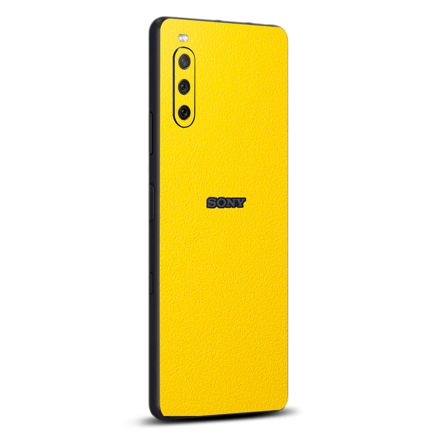 Sony Xperia 10 iii Textured matt yellow skins