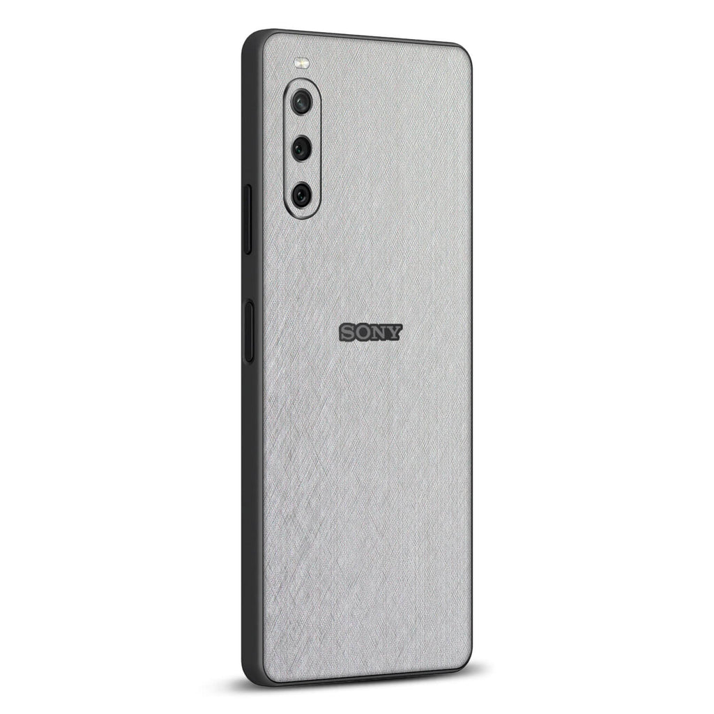 Sony Xperia 10 IV Brushed aluminium skins