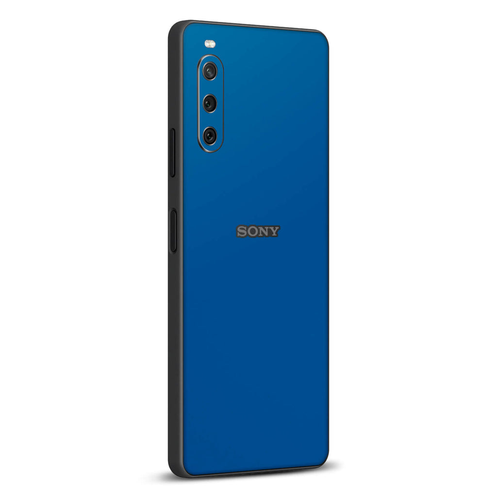 Sony Xperia 10 IV Textured matt royal blue skins