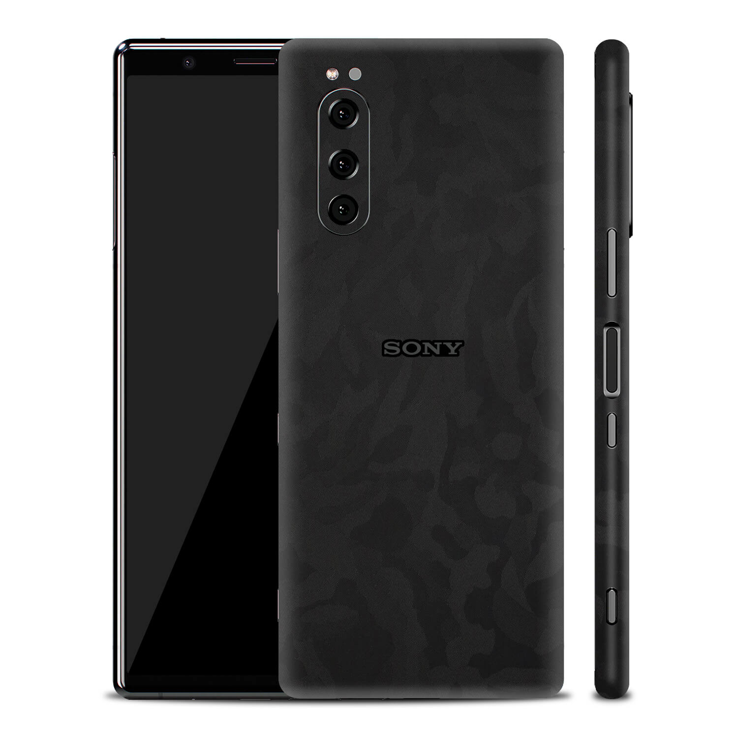 Sony Xperia 5 Black Camo Skins