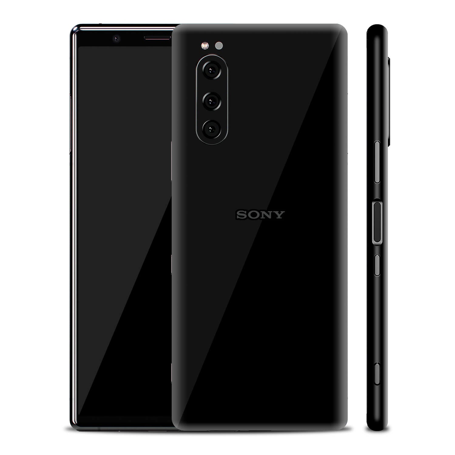 Sony Xperia 5 Black Gloss Skins