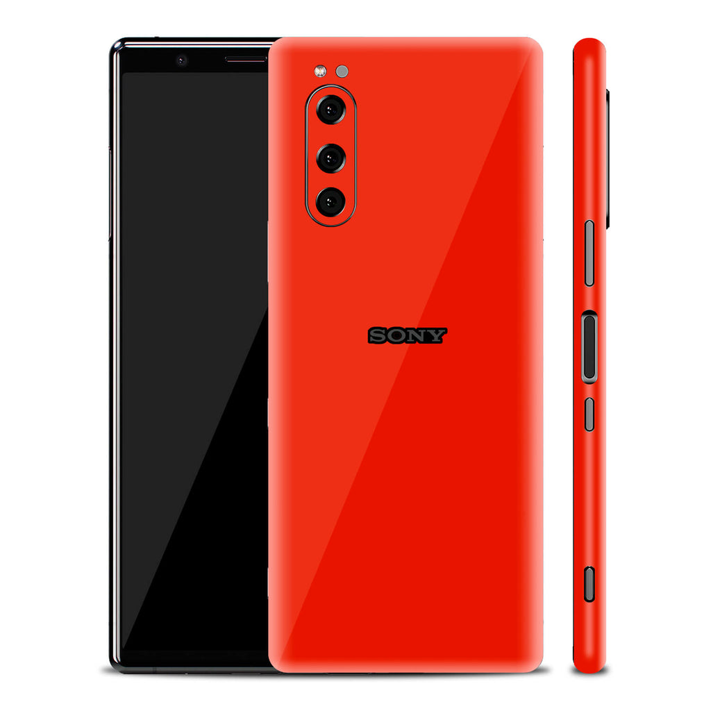 Sony Xperia 5 Dragon Red Gloss Skins