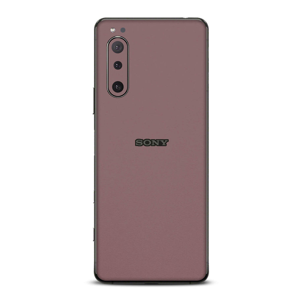 Sony Xperia 5 ii Textured Matt Mulberry Skins