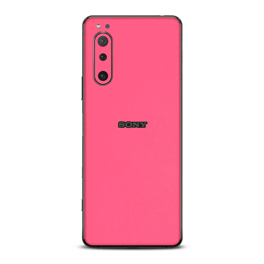Sony Xperia 5 ii Textured Matt Pink Skins
