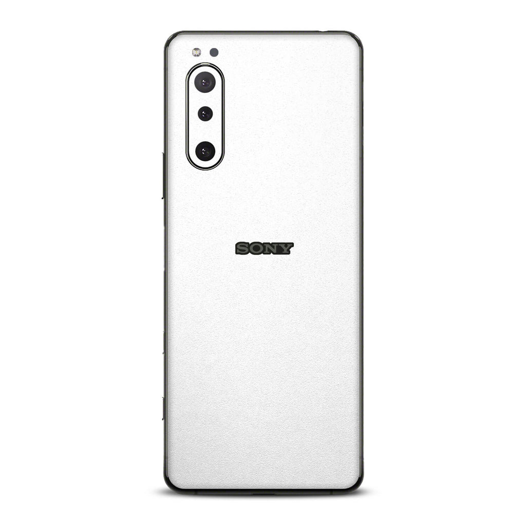 Sony Xperia 5 ii Textured Matt White Skins