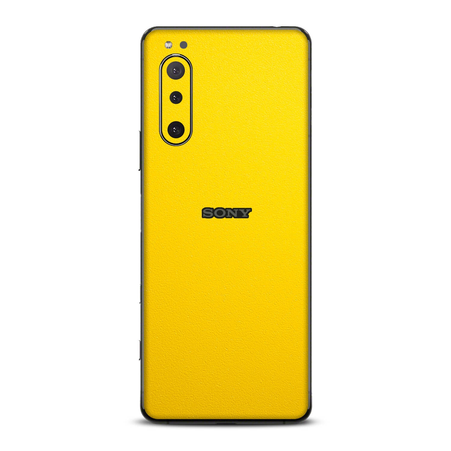 Sony Xperia 5 ii Textured Matt Yellow Skins