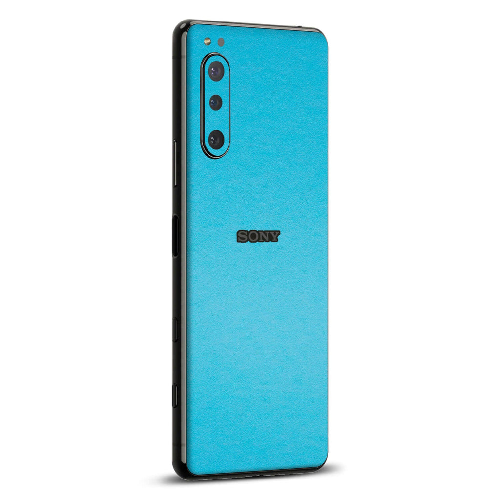 Sony Xperia 5 iv Textured matt light blue skins