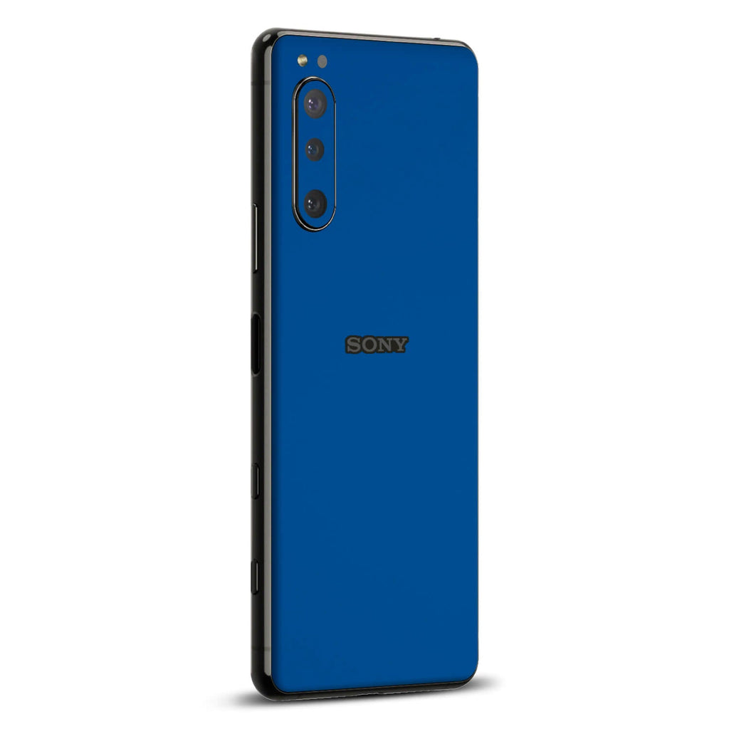 Sony Xperia 5 iv Textured matt royal blue skins