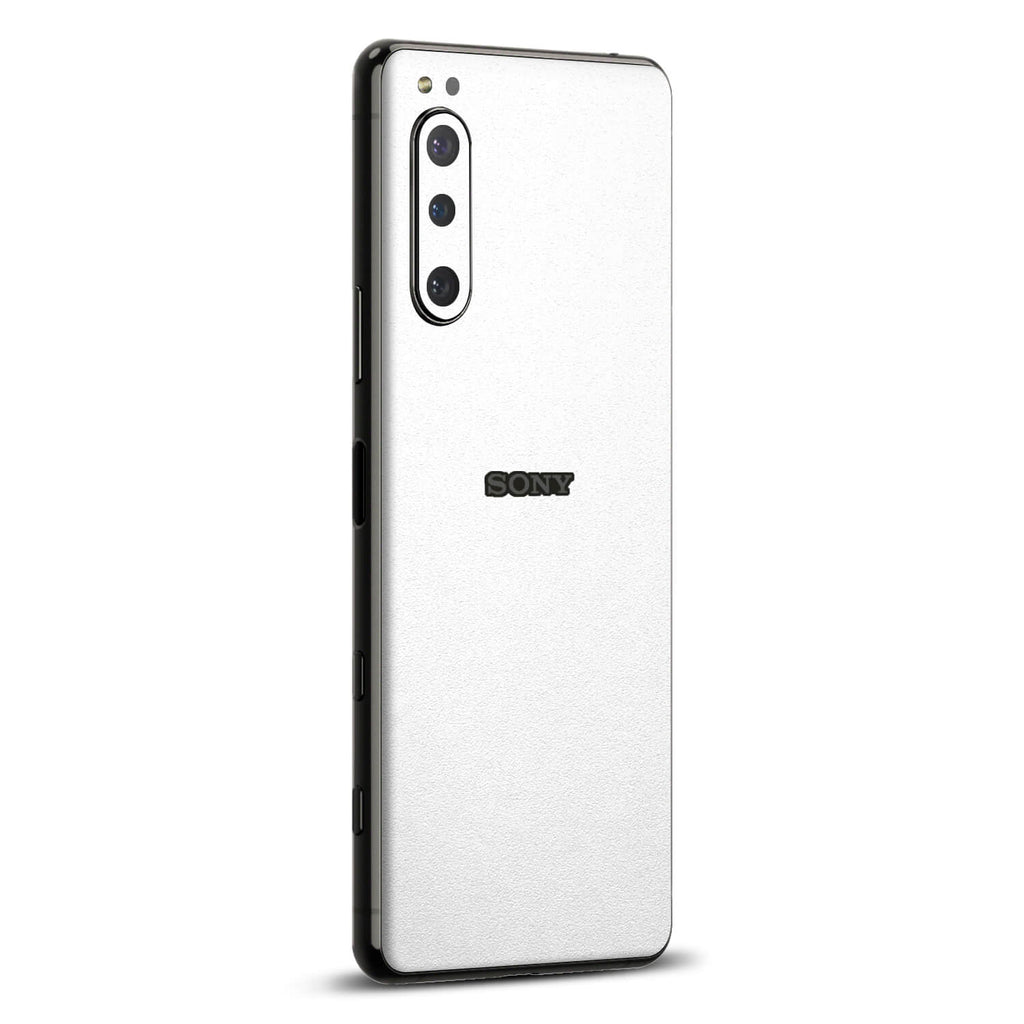 Sony Xperia 5 iii Textured matt white skins