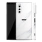 Sony Xperia 5 White Marble Skins