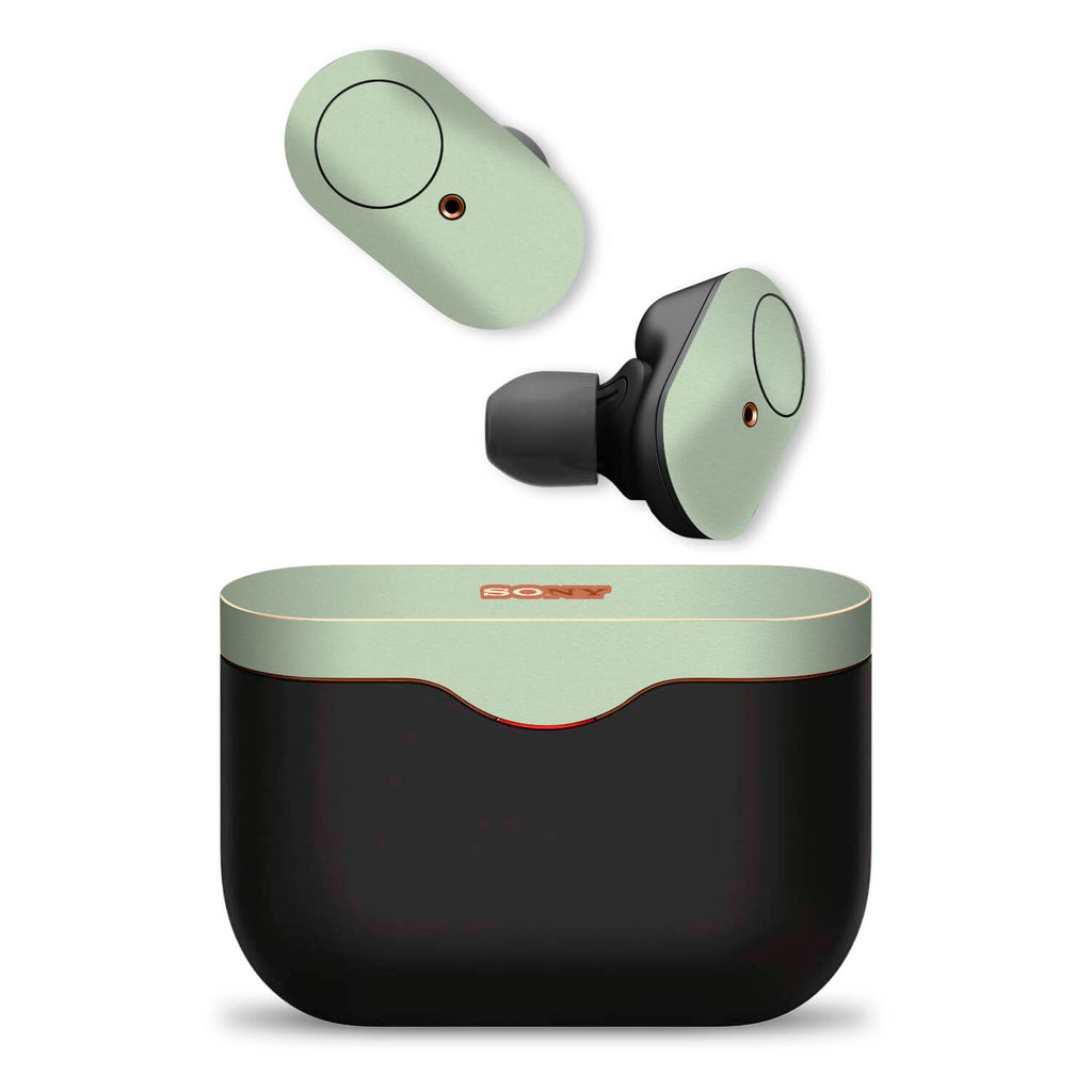 Sony WF-1000XM3 Wireless Noise Cancelling Headphone Textured Matt Mint Skins