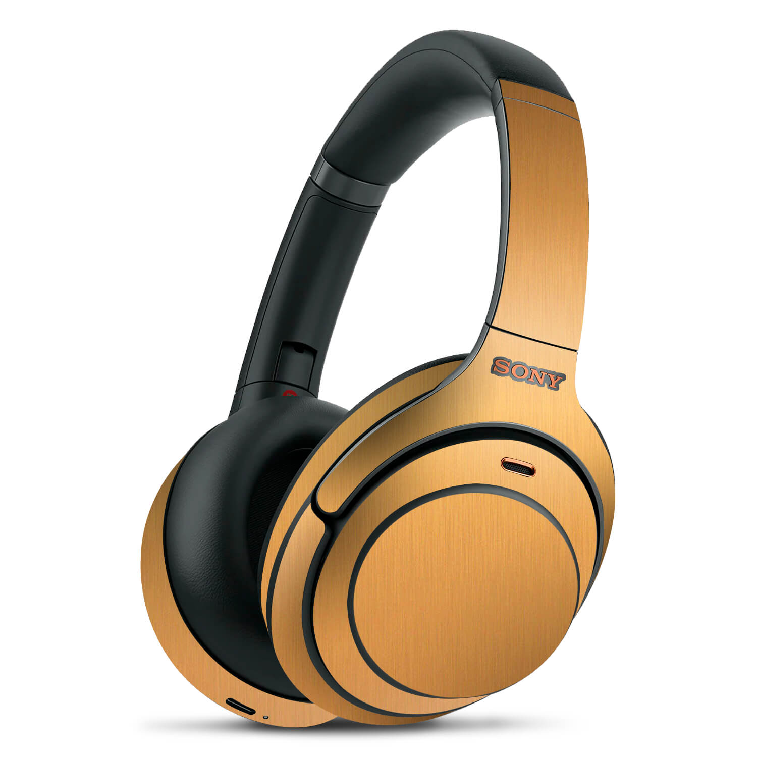 Sony WH1000XM4 Brushed Gold Skins