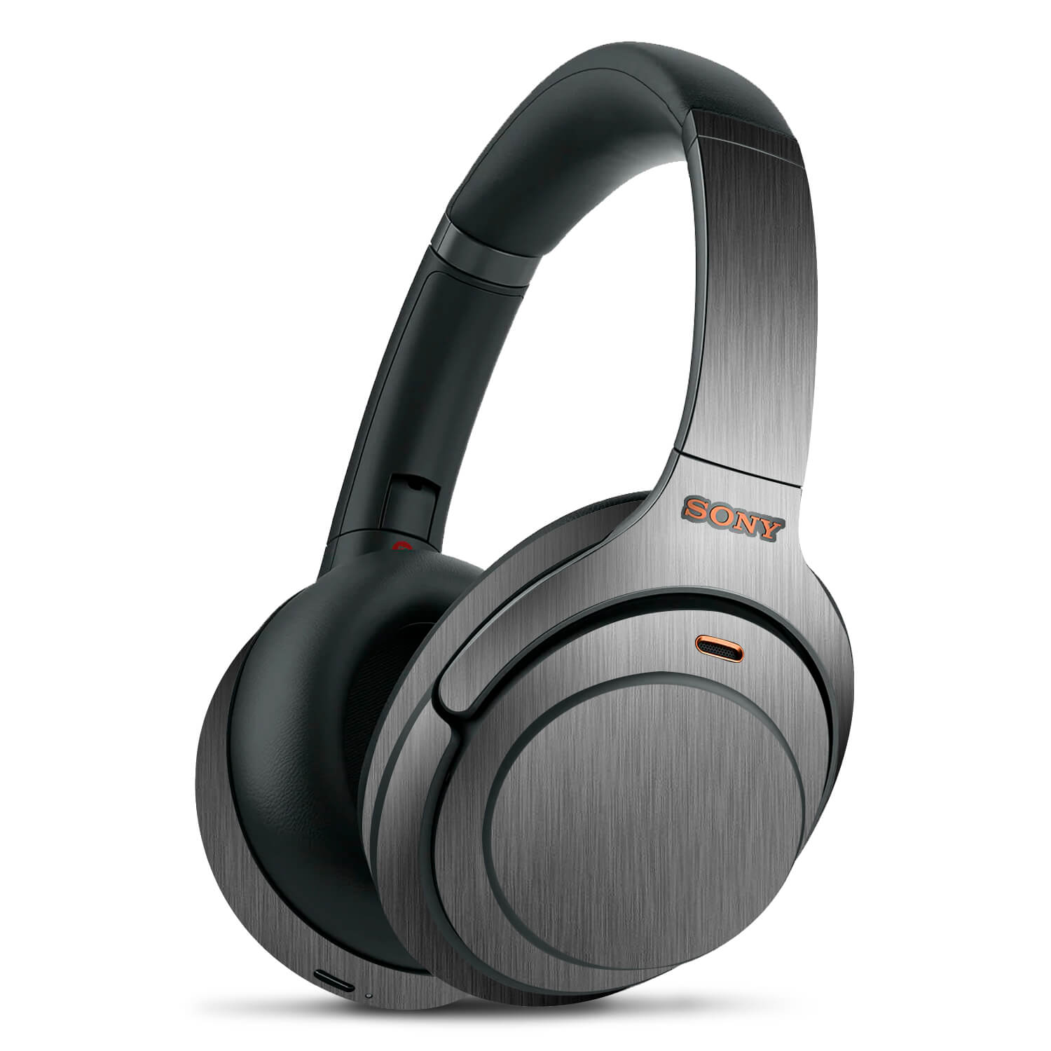 Sony WH1000XM4 Brushed Titanium Skins