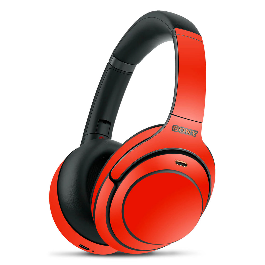 Sony WH1000XM3 Dragon Red Gloss Skins