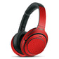 Sony WH1000XM4 Red Carbon Fibre Skins