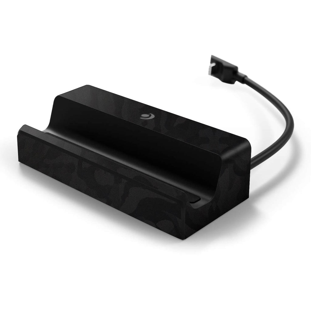 Steam Deck Docking Station Black camo skins
