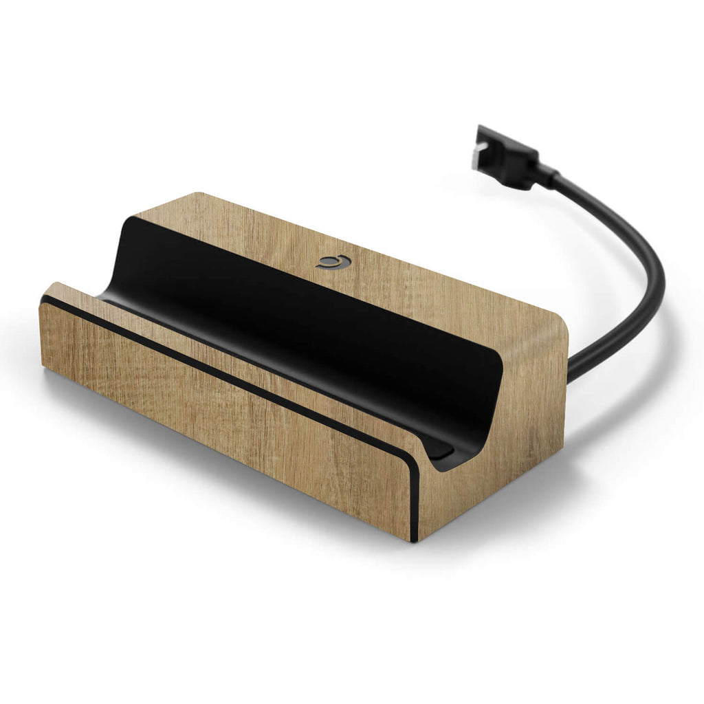Steam Deck Docking Station Modern oak skins