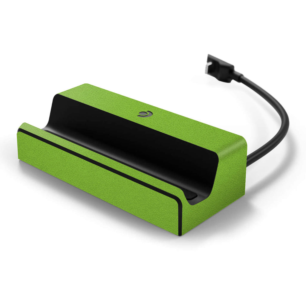 Steam Deck Docking Station Textured matt green skins
