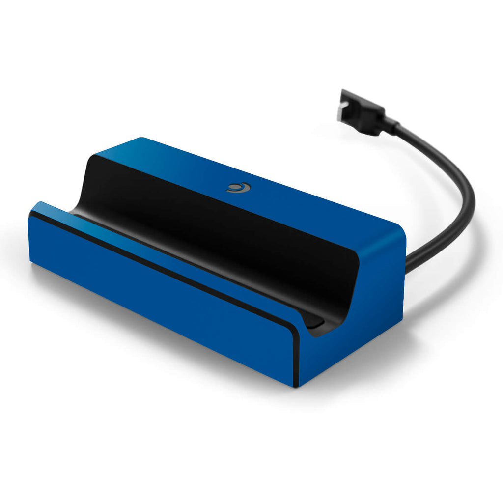 Steam Deck Docking Station Textured matt royal blue skins