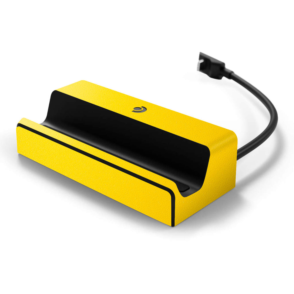 Steam Deck Docking Station Textured matt yellow skins
