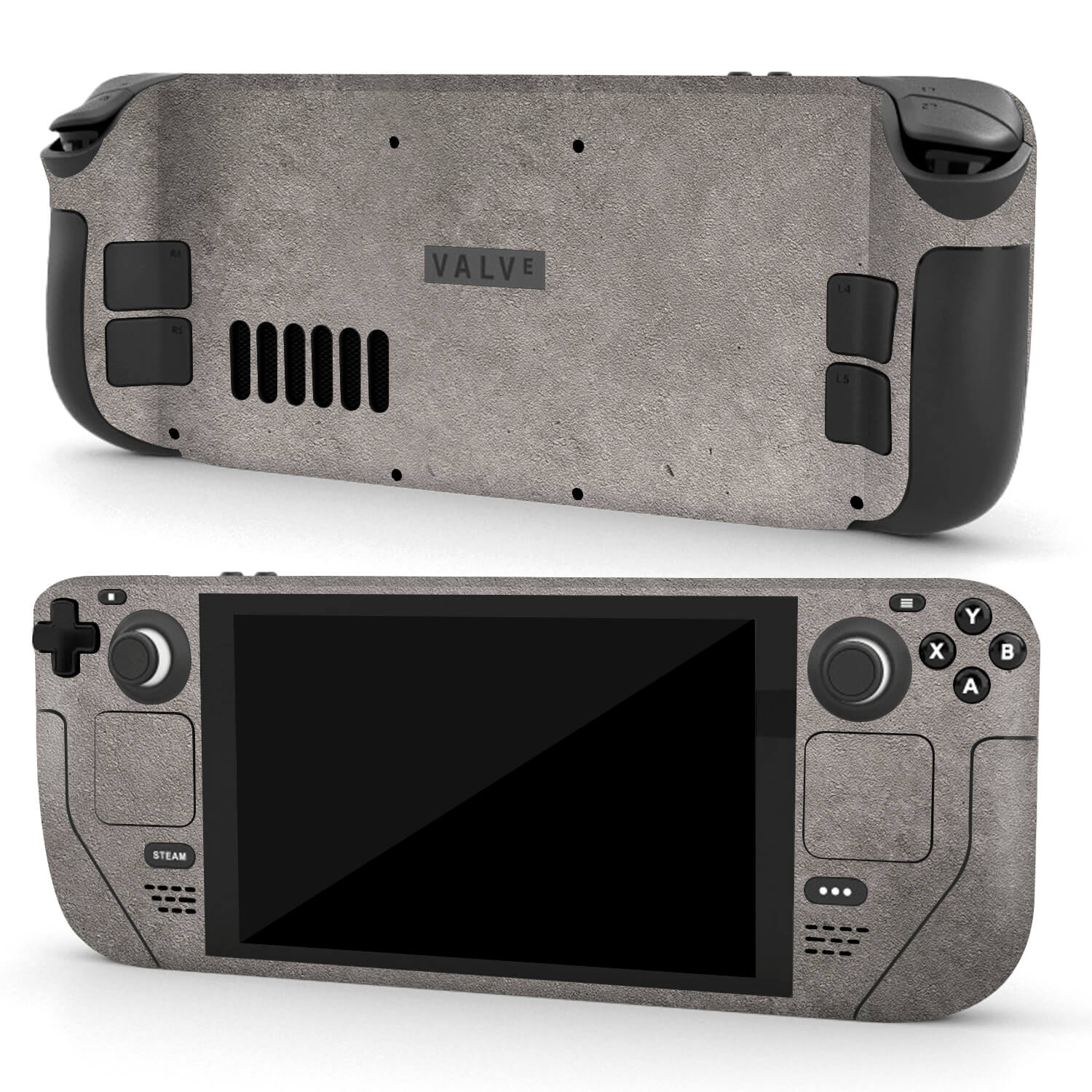 Steam Deck Sahara concrete skins