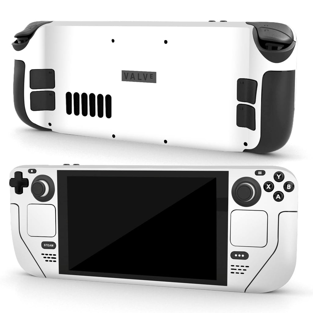 Steam Deck White gloss skins