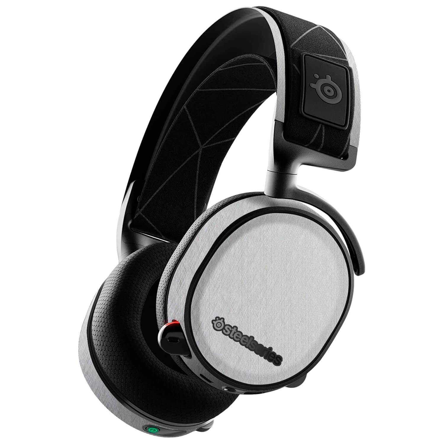 SteelSeries 7X Gaming Headset Brushed Aluminium Skins