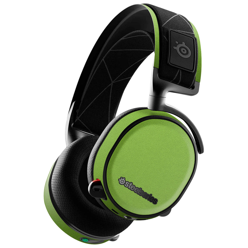 SteelSeries 7X Gaming Headset Textured Matt Green Skins