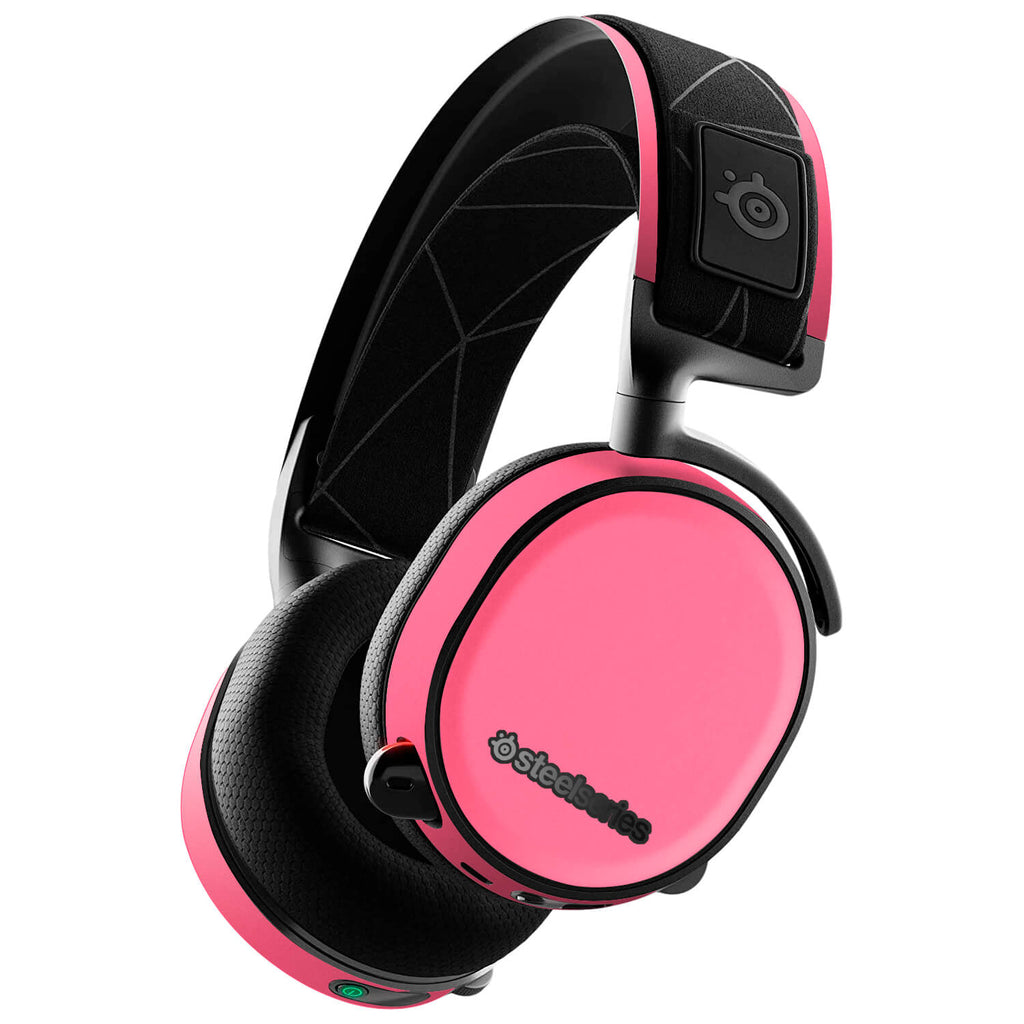 SteelSeries 7X Gaming Headset Textured Matt Pink Skins