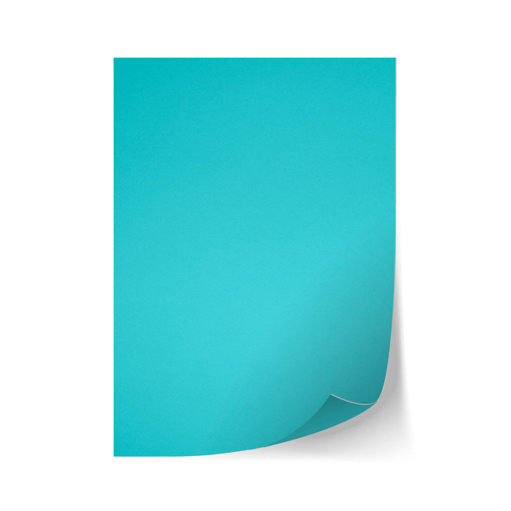 Textured matt turquoise skins 330mmx230mm
